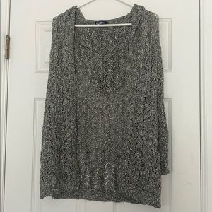 Cute greenish and white cardigan